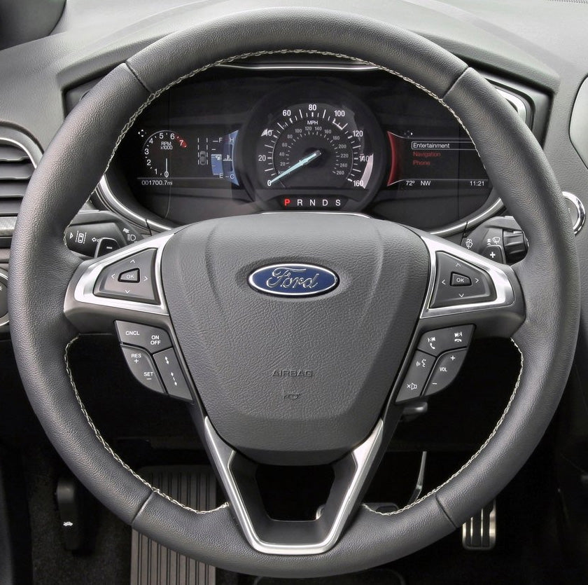 Steering Wheel Cover for Ford Mondeo Edge Galaxy S-Max Cover My Wheel