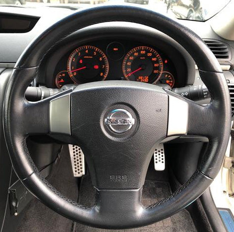 Steering Wheel Cover for Nissan Skyline V35 2003-2006 Cover My Wheel