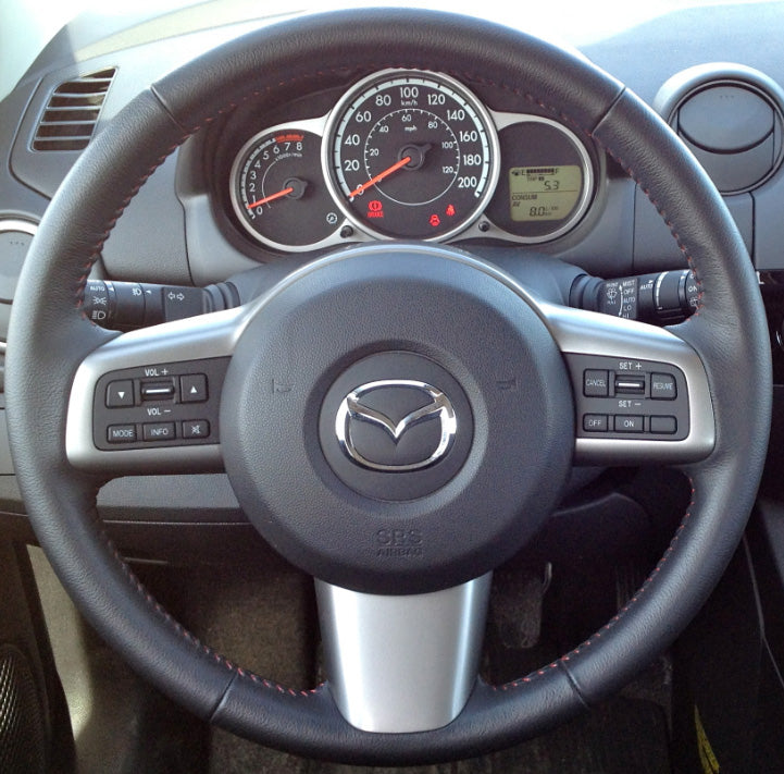 Steering Wheel Cover for Mazda 2 2008-2014 Cover My Wheel