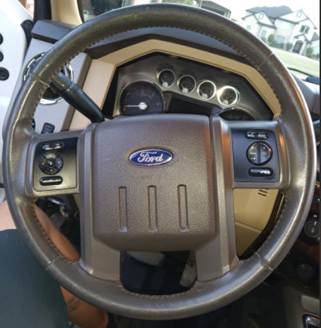 Steering Wheel Cover for Ford  F-250 F-350 2008-2016 Expedition 2007-2014 Cover My Wheel