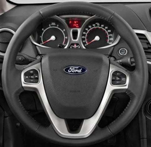 Steering Wheel Cover for Ford Fiesta 2011-2019 Cover My Wheel