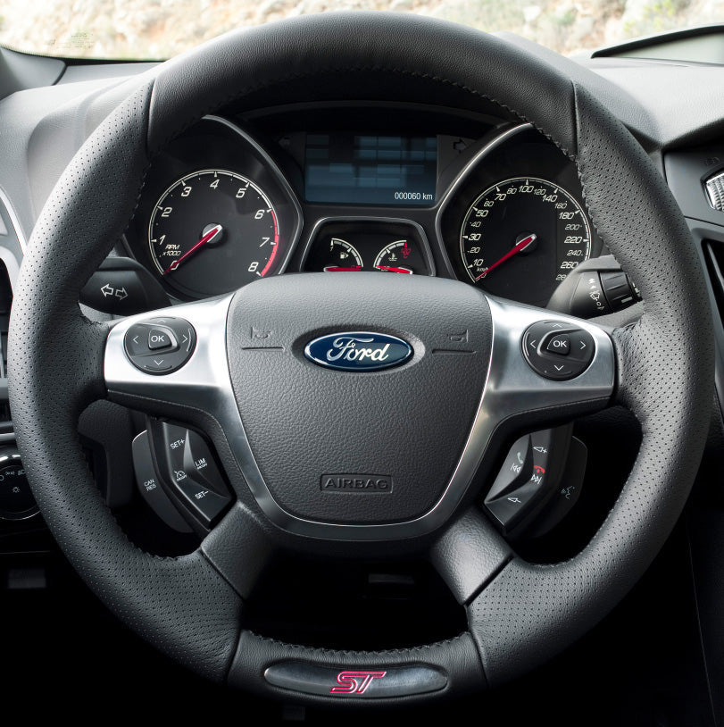 Steering Wheel Cover for Ford Focus Fiesta Kuga Puma Tourneo Transit Cover My Wheel