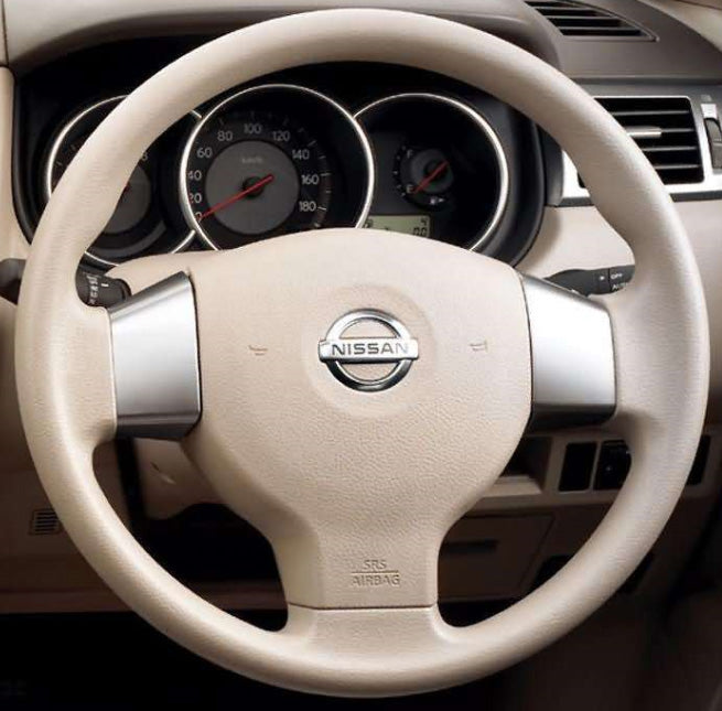 Steering Wheel Cover for Nissan Tiida Sylphy Versa Versa Note 2004–2012 Cover My Wheel