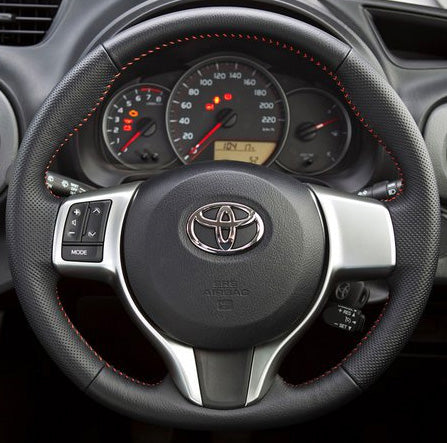 Steering Wheel Cover for Toyota Yaris Vitz Verso S Ractis 2010-2020 Cover My Wheel