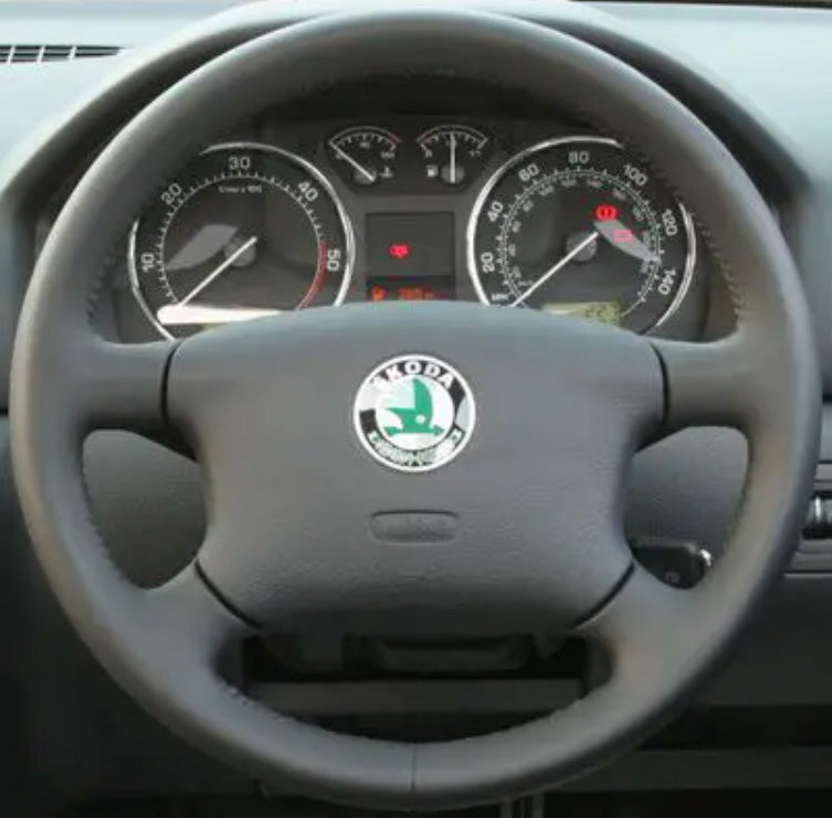 Steering Wheel Cover for Skoda Octavia Superb 1999–2005 Cover My Wheel