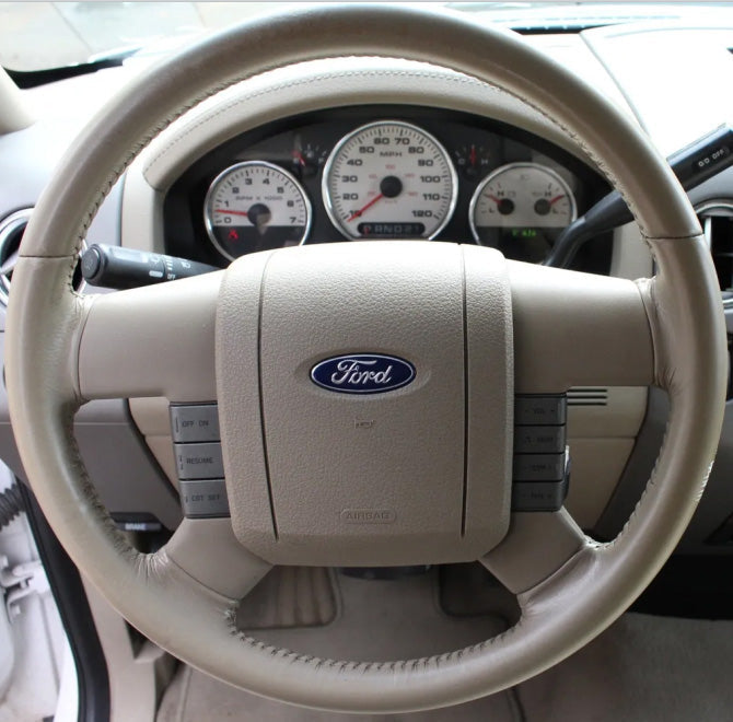 Steering Wheel Cover for Ford F150 F250 F350 2004-2008 Cover My Wheel