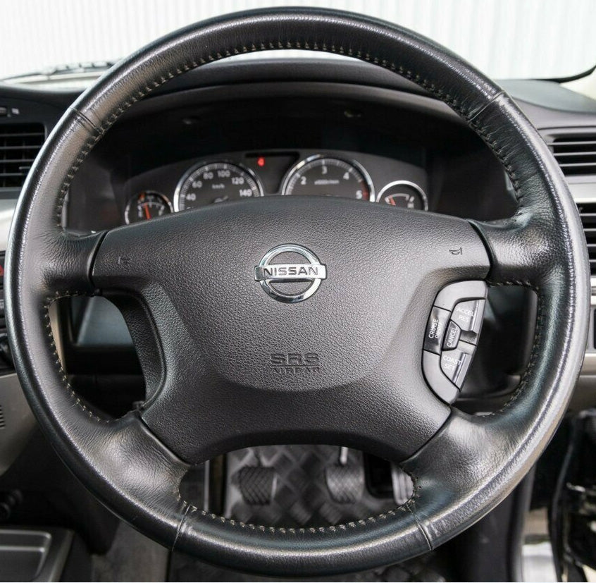 Steering Wheel Cover for Nissan Patrol Y61 Maxima Pathfinder Elgrand E51 1996–2015 Cover My Wheel