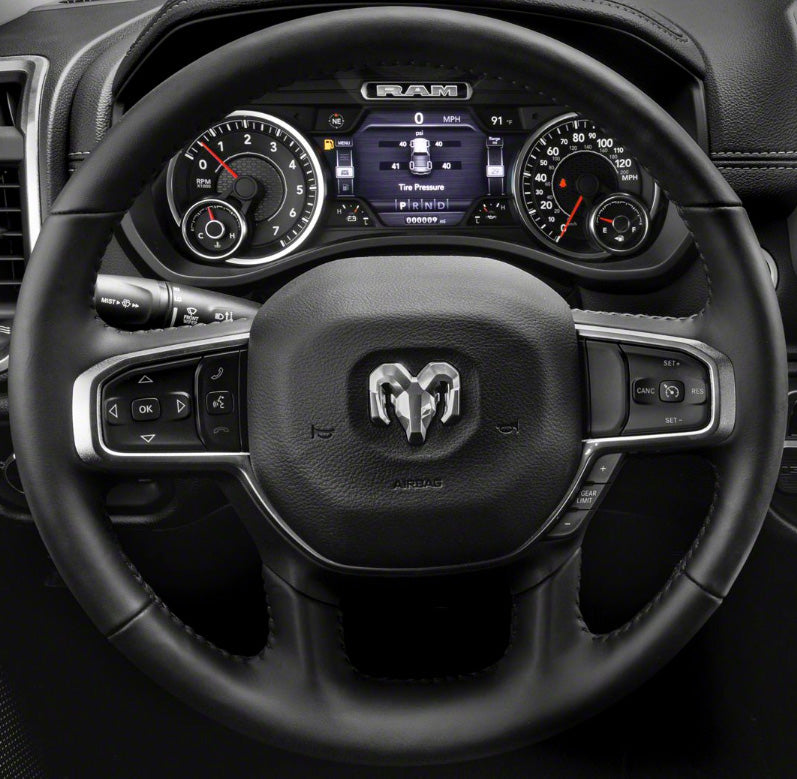 Steering Wheel Cover for Dodge Ram 1500 2019-2023 Cover My Wheel
