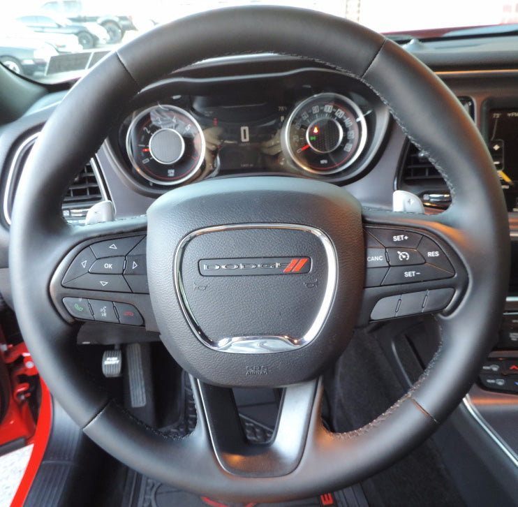 Steering Wheel Cover for Dodge Challenger Charger 2015-2023 Cover My Wheel