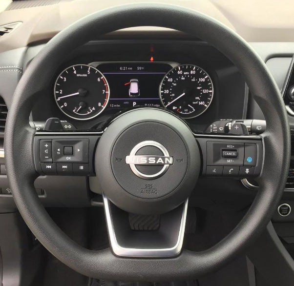 Steering Wheel Cover for Nissan Rogue Pathfinder Qashqai X-Trail 2021-2023 Cover My Wheel