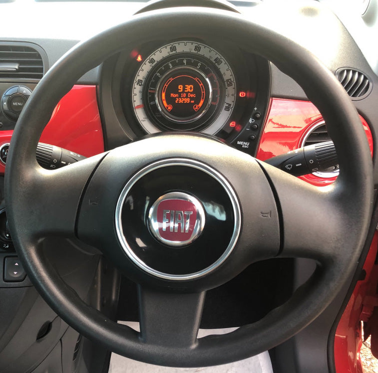 Steering Wheel Cover for Fiat 500 2008-2012 Cover My Wheel