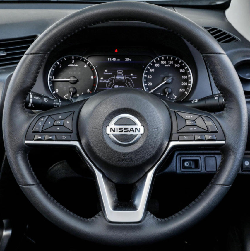 Steering Wheel Cover for Nissan Navara 2021-2024 Cover My Wheel