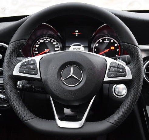 Steering Wheel Cover for Mercedes W205 C117 W213 W166 W222 Cover My Wheel