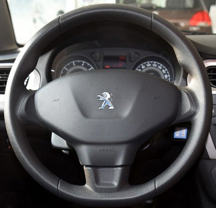 Steering Wheel Cover for Peugeot 301 2012–2021 Cover My Wheel