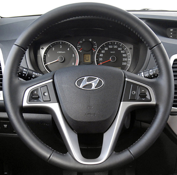 Steering Wheel Cover for Hyundai Accent 2012-2017  i20 2008-2014 Cover My Wheel