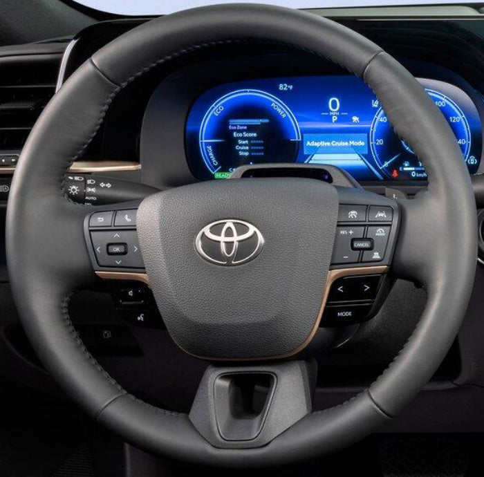 Steering Wheel Cover for Toyota Crown 2023-2024 Cover My Wheel