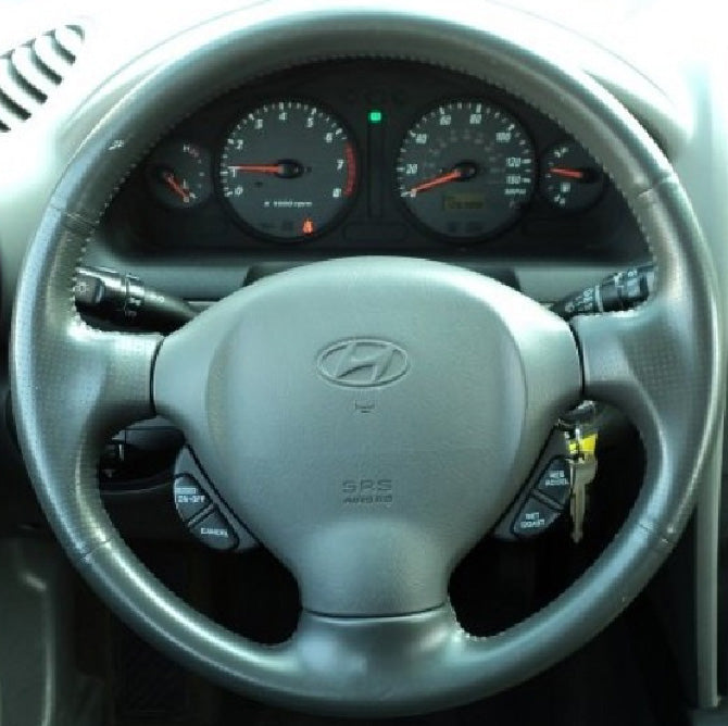 Steering Wheel Cover for Hyundai Santa Fe 2001-2006 Cover My Wheel