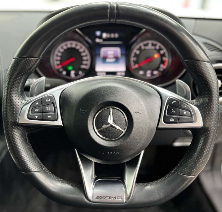 Steering Wheel Cover for Mercedes C190 W205 W205 W213 W176 C117 C218 W166 X166 W222 Cover My Wheel