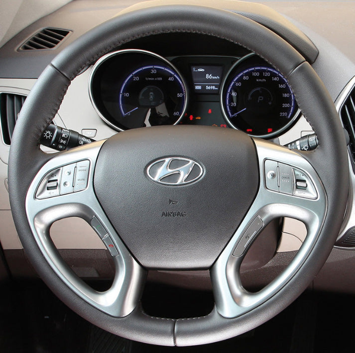 Steering Wheel Cover for Hyundai Tucson 2010-2015  ix35 2010-2016 Cover My Wheel