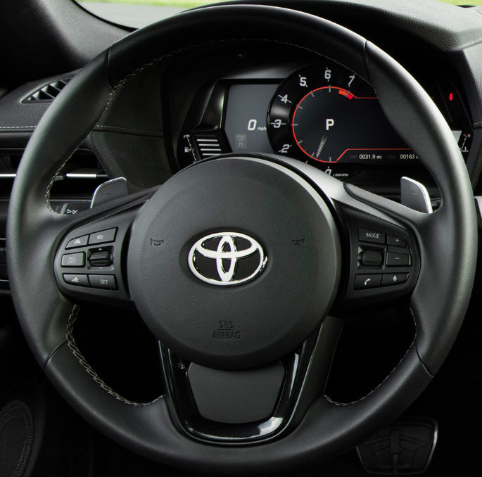 Steering Wheel Cover for Toyota Supra GR Supra 2019-2024 Cover My Wheel