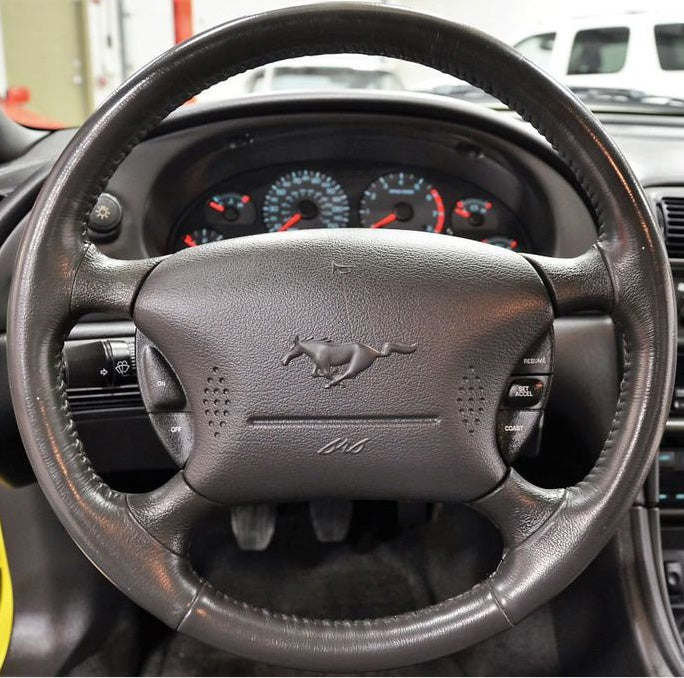 Steering Wheel Cover for Ford Ford Mustang 1994-2004 F-150 Lightning 1994-2004 Cover My Wheel