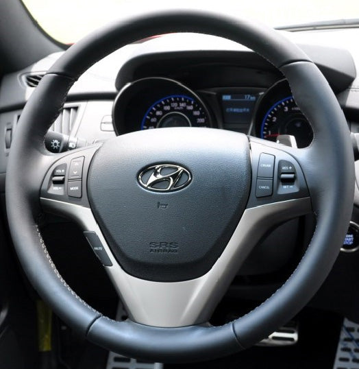 Steering Wheel Cover for Hyundai Genesis Coupe 2010-2016 Cover My Wheel
