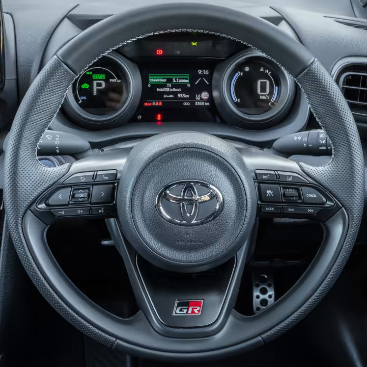 Steering Wheel Cover for Toyota Yaris Yaris Cross Aygo X 2020-2024 Cover My Wheel