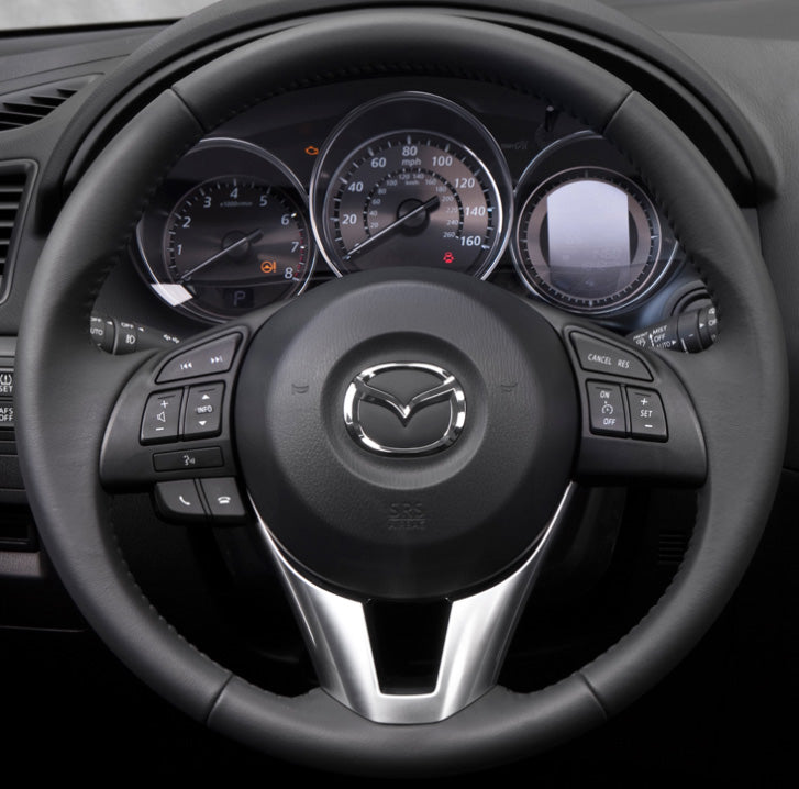 Steering Wheel Cover for Mazda 2 3 Axela 6 Atenza CX-3 CX-5 2013–2017 Cover My Wheel