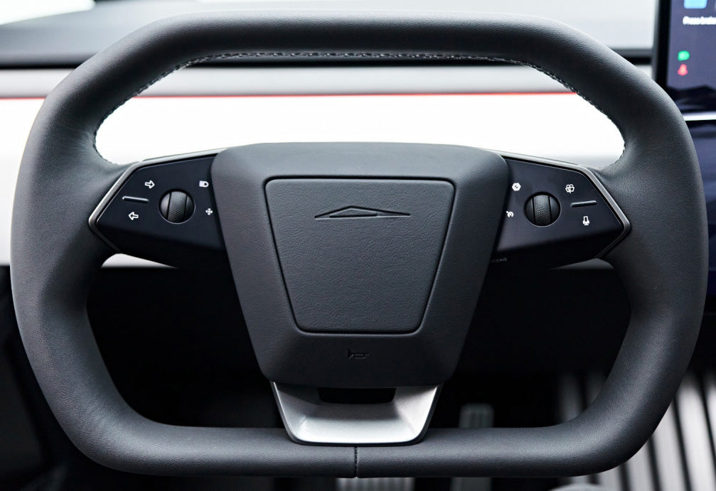 Steering Wheel Cover for Tesla Cybertruck 2023–2025 Cover My Wheel