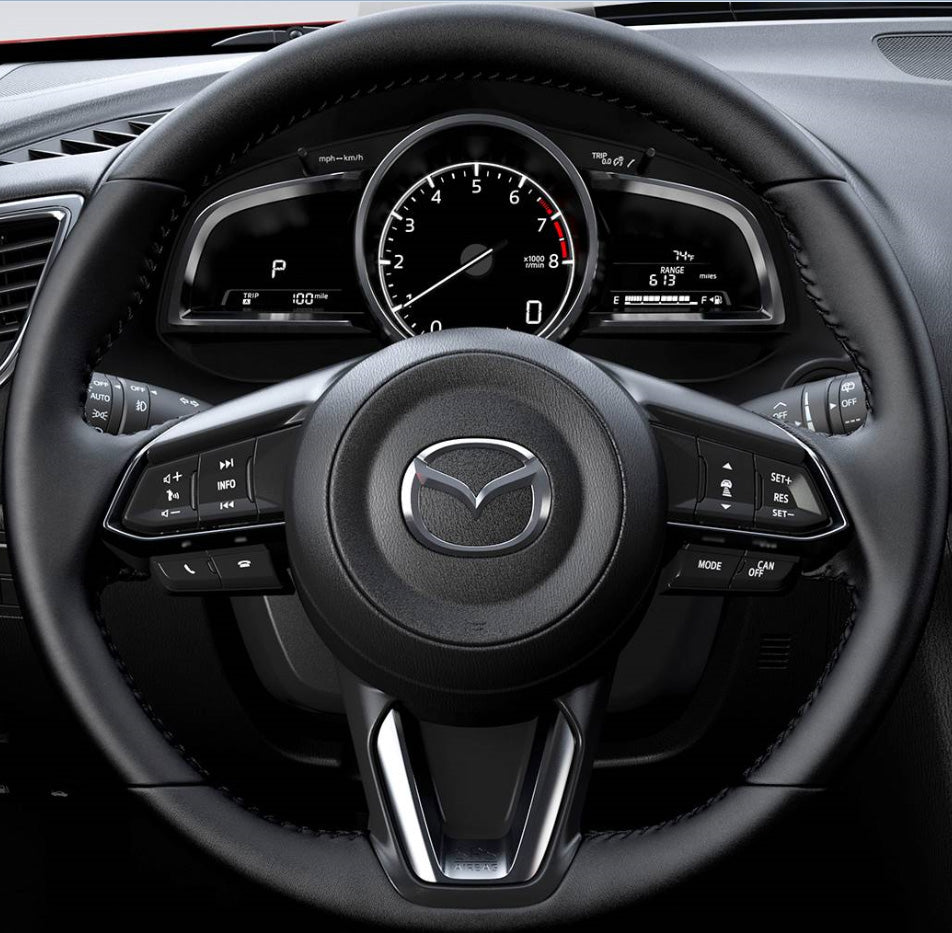 Steering Wheel Cover for Mazda 3 Axela 6 Atenza CX-5 CX-9 2016–2019 Cover My Wheel