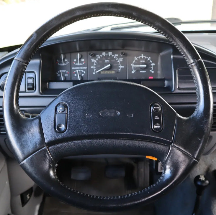Steering Wheel Cover for Ford F150/F250/F350/Bronco 1992-1996 Cover My Wheel