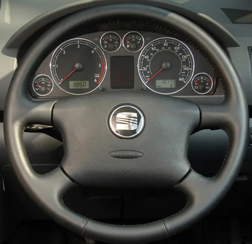 Steering Wheel Cover for SEAT Alhambra 2000–2010 Cover My Wheel
