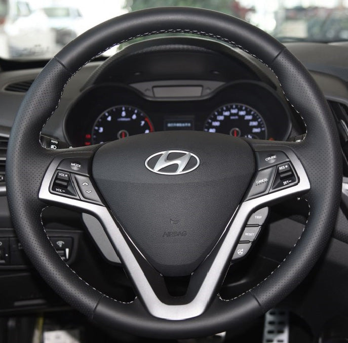 Steering Wheel Cover for Hyundai Veloster 2011-2017 Cover My Wheel