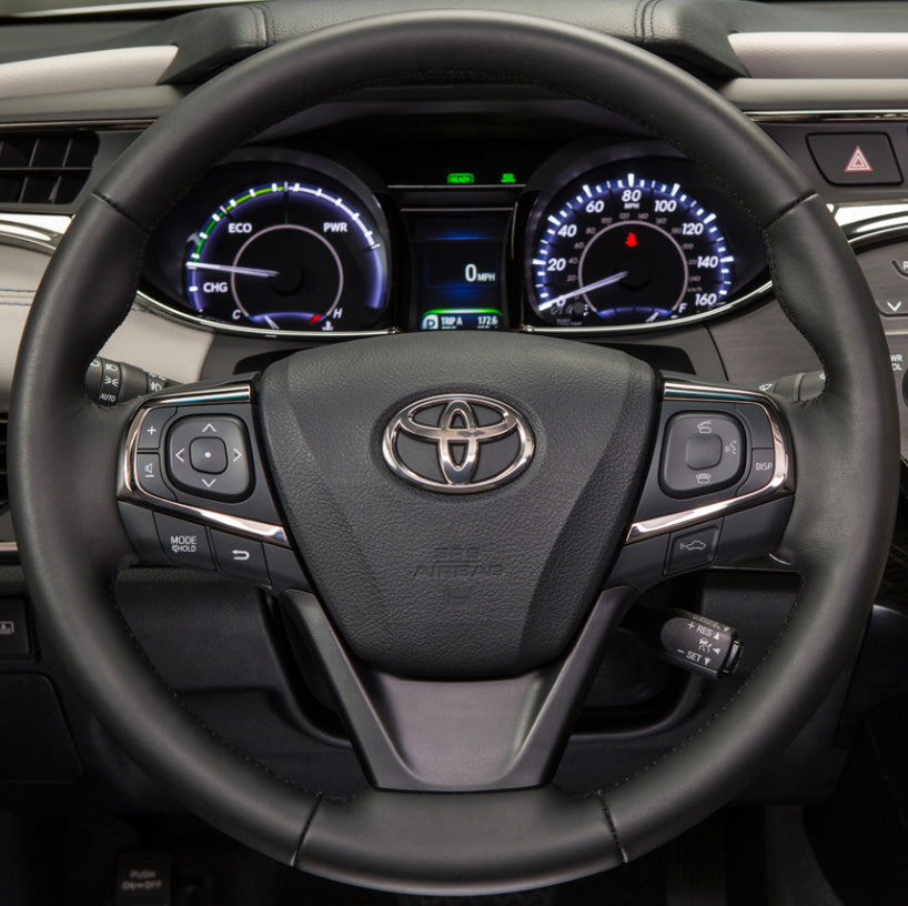 Steering Wheel Cover for Toyota Avensis Camry Verso Avalon Estima Harrier Noah Premio 2013-2020 Cover My Wheel