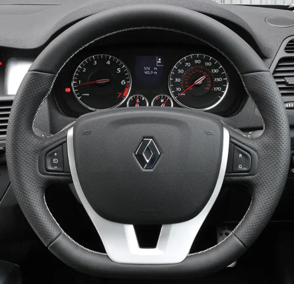 Steering Wheel Cover for Renault Laguna III 2007–2015 Cover My Wheel