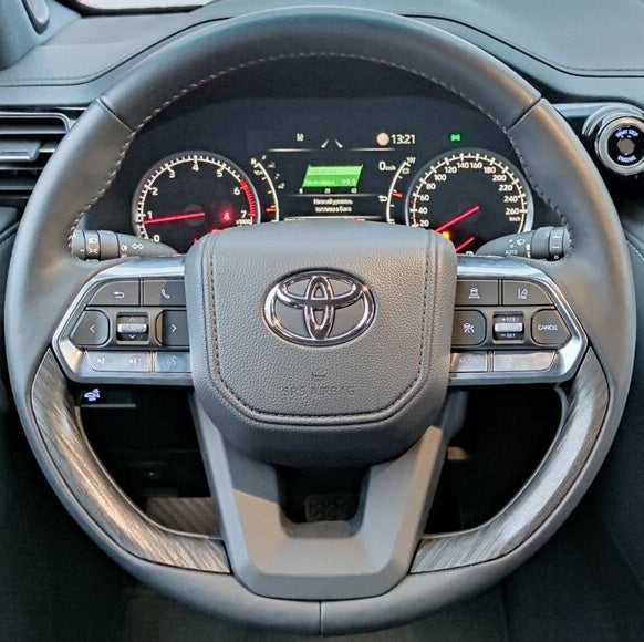 Steering Wheel Cover for Toyota Land Cruiser 300 Series (J300/LC300) 2022-2024 Cover My Wheel