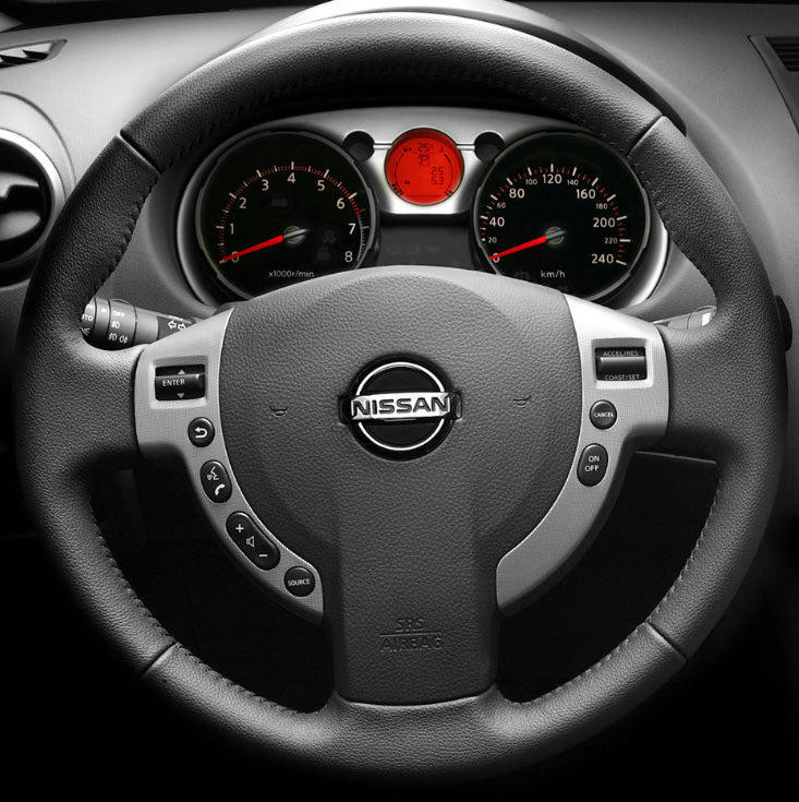 Steering Wheel Cover for Nissan Qashqai Qashqai+2 X-Trail NV200 Evalia Serena AD Dualis 2005–2020 Cover My Wheel