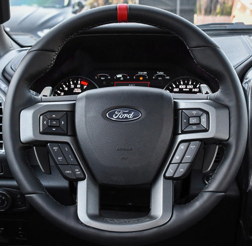 Steering Wheel Cover for Ford F-150 F150 Raptor 2015-2021 Cover My Wheel