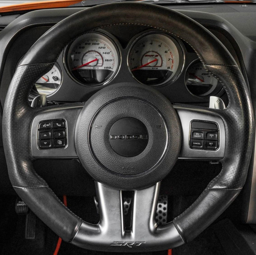 Steering Wheel Cover for Dodge Challenger (SRT) Charger (SRT) 2012-2014 Cover My Wheel