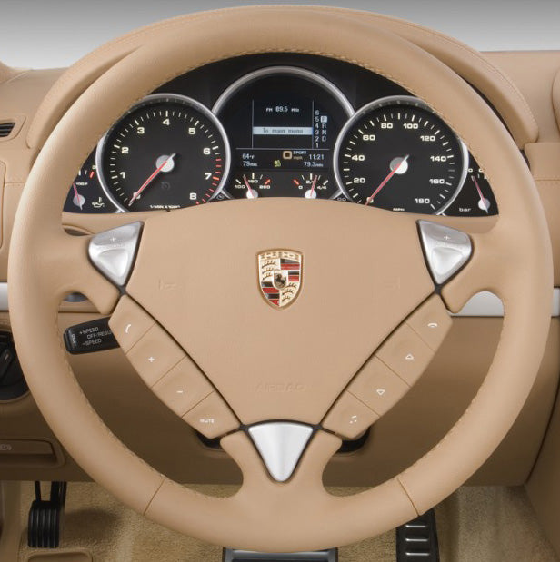 Steering Wheel Cover for Porsche Cayenne 2003-2010 Cover My Wheel