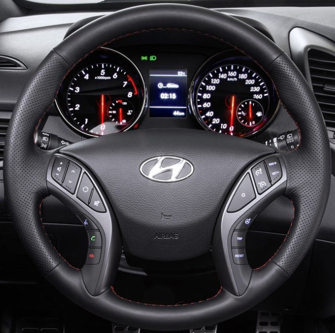 Steering Wheel Cover for Hyundai Elantra (GT) (Coupe) 2011-2017 Cover My Wheel
