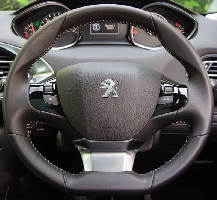 Steering Wheel Cover for Peugeot 308 2016–2017 Cover My Wheel