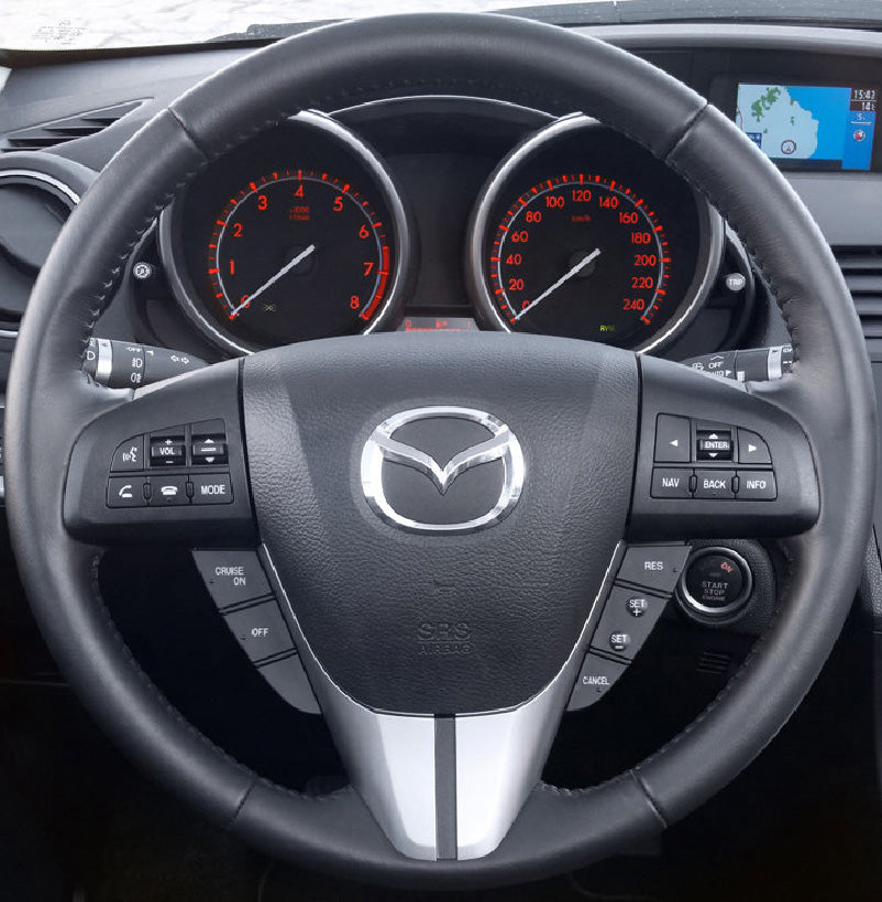 Steering Wheel Cover for Mazda 3 Axela 5 CX-7 2008–2016 Cover My Wheel