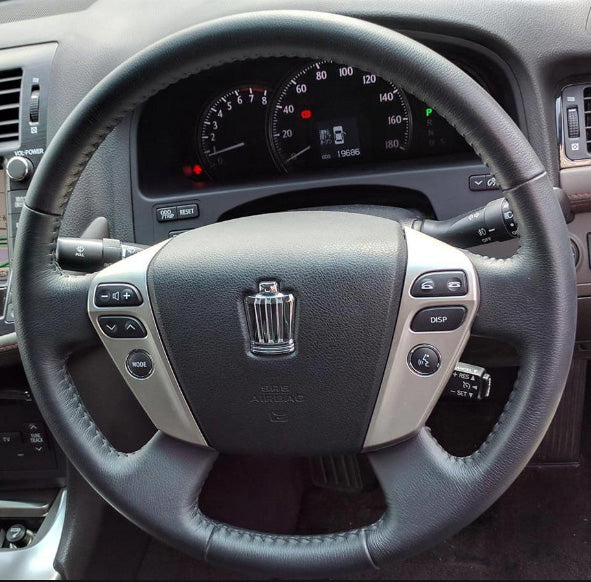 Steering Wheel Cover for Toyota Crown 2010-2014 Cover My Wheel
