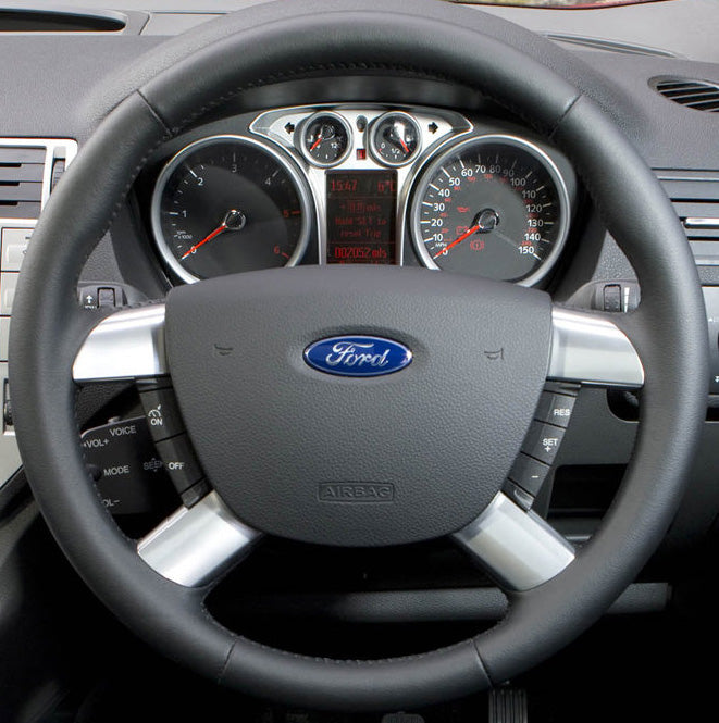 Steering Wheel Cover for Ford Focus CC C-Max Kuga Transit Tourneo Cover My Wheel