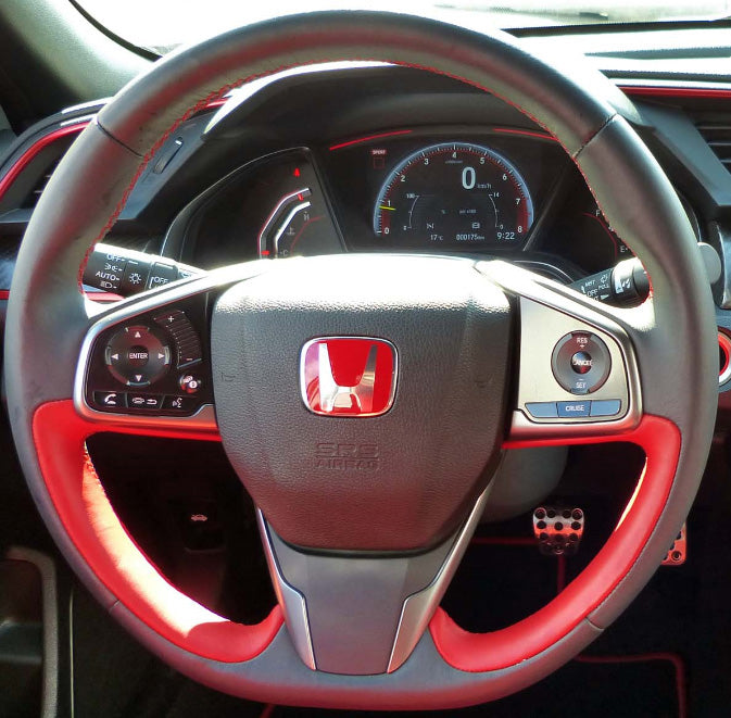 Steering Wheel Cover for Honda Civic (Type R) 2017-2021 Cover My Wheel