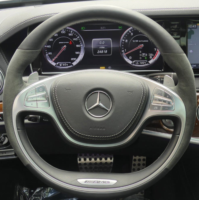 Steering Wheel Cover for Mercedes S-Class 2014-2017 Cover My Wheel