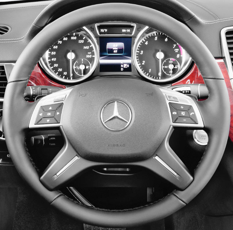 Steering Wheel Cover for Mercedes W463 X166 W166 Cover My Wheel