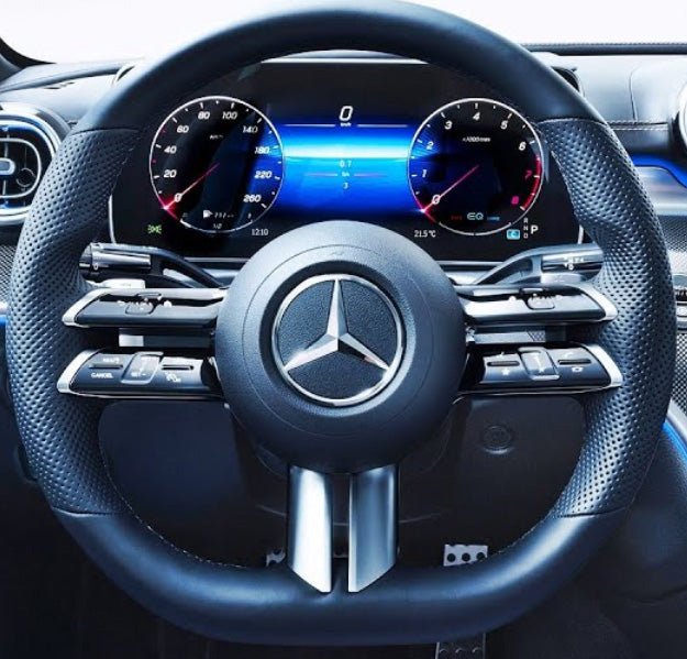Steering Wheel Cover for Mercedes AMG-Sport W206 W213 V297 Cover My Wheel