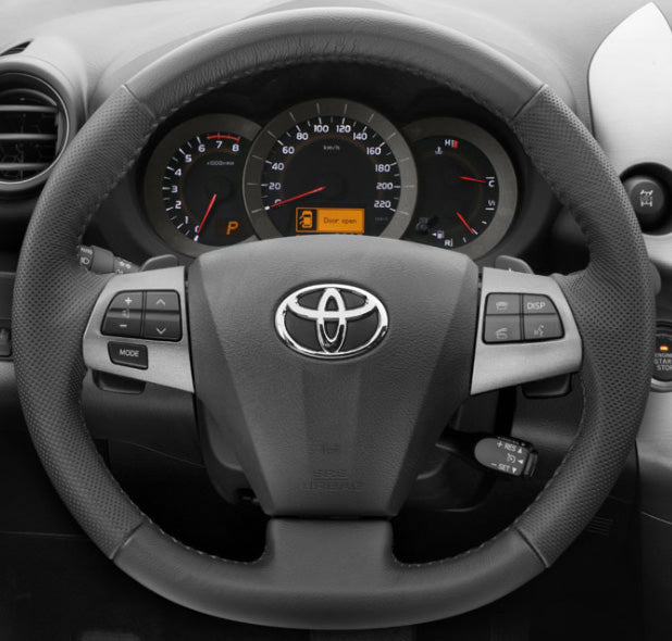 Steering Wheel Cover for Toyota Corolla RAV4 Auris Wish Vanguard Voxy 2009-2017 Cover My Wheel